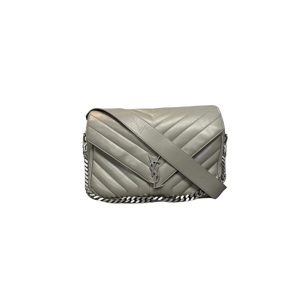 Yves Saint Laurent Gray Shoulder Bag